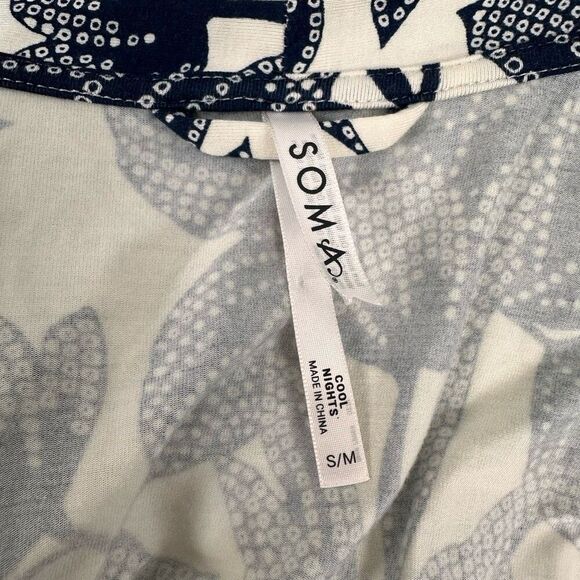 Soma Cool Nights Short Robe size Small / Medium - Picture 6 of 9